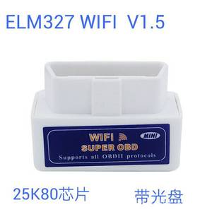 Lecteur de code OBD2 WiFi AIR ELM327 V1.5 avec puce 25K80, outil de diagnostic automobile - Product Image 3