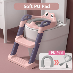 Nouvel arrivage : Siège de toilette pliable pour tout-petits avec échelle, toilette amusante en forme de jouet pour l'apprentissage de la propreté des enfants - Product Image 6