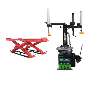 Elevador de Tijera Hidráulico de Doble Cilindro CHENTUO CT608 para Autos, Capacidad 4000/2500kg, 12 Meses de Garantía, Motor de 3kw - Product Image 1