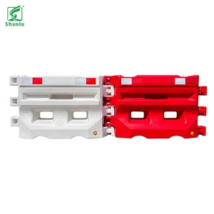 Highway T2 Durable HDPE Traffic <b>Safety</b> Isolation Barrier for Road Use Pedestrian Water Filled Barrier High Visibility <b>Roadway</b> - Product Image 4