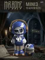 YY Promotion Exceptionnelle : Figurines Originales Mr Bone the Wicked Union – Boîte Mystère Mini 3 Figurines Mr Bone – Jouets Squelettes à Prix Avantageux