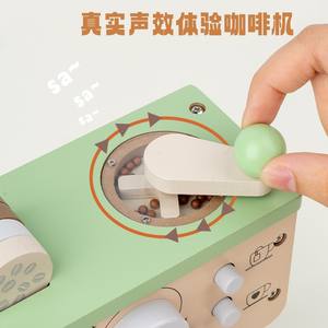 <span class=keywords><strong>Cafetera</strong></span> de <span class=keywords><strong>Juguete</strong></span> de Madera Premium para Niños, con Sonidos, Juego de Imitación Educativo para Cocina - Product Image 5