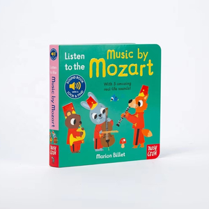 Livre sonore de musique classique personnalisé OEM – Écoutez les Quatre Saisons, Carnaval des Animaux, Le Casse-Noisette pour Enfants - Product Image 1