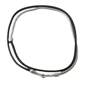 Collar de Moda 2026 para Mujer, Chapado en Oro, con Hilo de Cuero y Aleación de Zinc, Diseño Minimalista para Uso Diario - Product Image 4