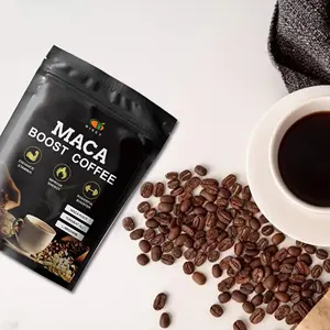 自有品牌男士补充草药男性通卡阿里玛卡男士动力能量咖啡