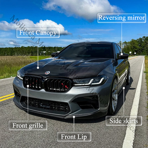 Para M5 F90, Mejoras de Retrofit, Capota Delantera de Fibra de Carbono Real - Product Image 2