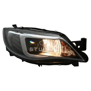 Upgrade Led Drl Koplamp Montage Voor Subaru Impreza Wrx 10 2009-2012 Hid Xenon Lamp Hoofd Licht plug En Play