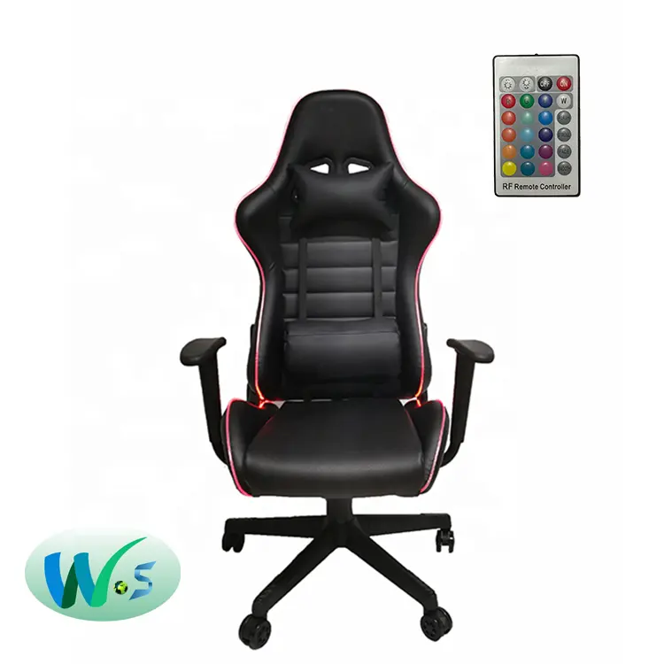 Игровой стул WSS1002 с динамиком, оптовая продажа, розничная продажа, прямая продажа, отличная низкая цена, классический стул из искусственной кожи
