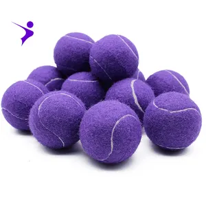 Тренировочный Фиолетовый Теннисный Мяч Regail bounce, добро пожаловать на заказ, теннисные мячи с цветным или логотипом, профессиональное производство тенниса