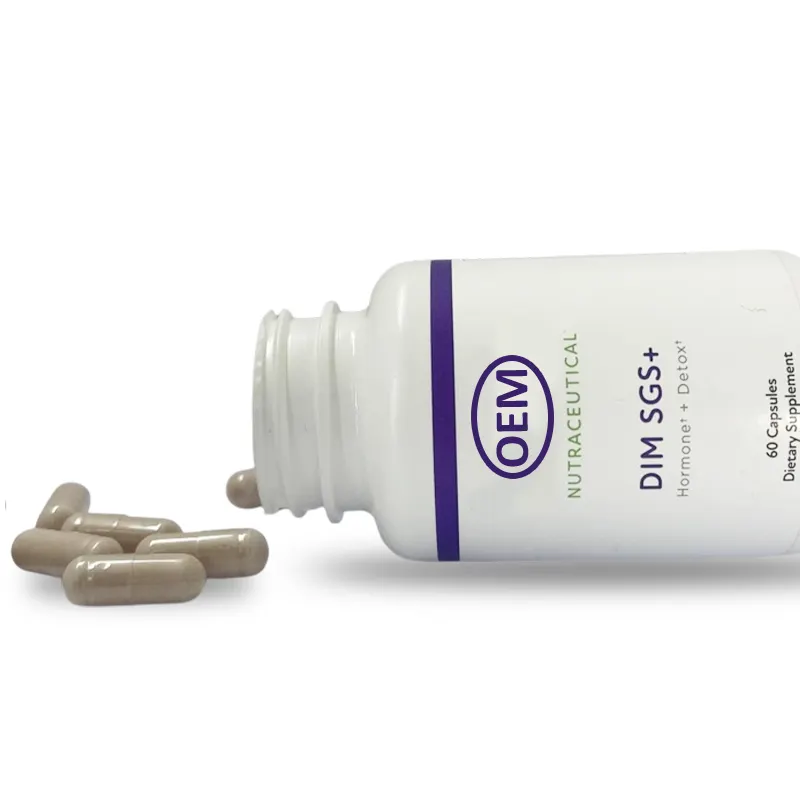 DIM Supplement for Women and Men Hormone Detox DIM SGAS Bio 60 Capsules