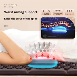 Colchón de Masaje Inteligente <span class=keywords><strong>para</strong></span> Cuello, Espalda y Cuerpo, Multifuncional, Eléctrico, <span class=keywords><strong>para</strong></span> el Hogar, con Función Musical - Product Image 4