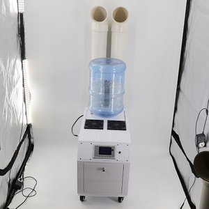 Atomizador de acero inoxidable para plantas ultrasónicas de niebla fría de <span class=keywords><strong>10</strong></span> <span class=keywords><strong>litros</strong></span>/H, <span class=keywords><strong>humidificador</strong></span> de aire grande, máquina nebulizadora, <span class=keywords><strong>Humidificador</strong></span> Industrial para setas - Product Image 2