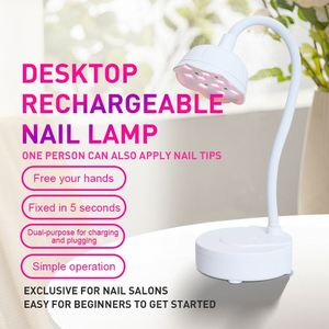 Mini secador portátil de 2025, lámpara UV, manicura de uñas de Gel, luz UV, salón de uñas - Product Image 5