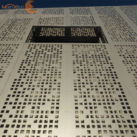 Panneaux muraux factice en aluminium, panneau d'extérieur pour la construction