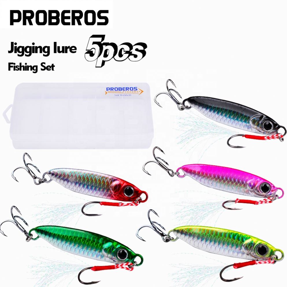 5pcs/box Jigging Sea Fishing Lures Set Boat Fishing Road Asia Bait Mackerel  Iron Plate Lead Fish Simulation Bait| Alibaba.com