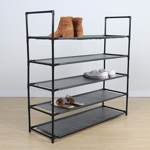 Mobili per la casa 5 livelli da te Esay per assemblare <span class=keywords><strong>scarpe</strong></span> portaoggetti in acciaio portatili a buon mercato per la casa - Product Image 5