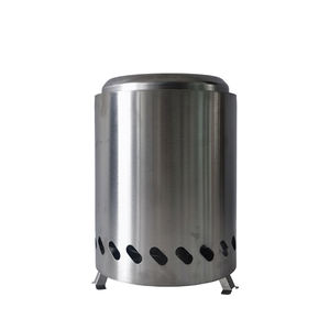 Vente chaude Mini Dessus De <span class=keywords><strong>Table</strong></span> En Acier Inoxydable Grill Bûche Sans Fumée Foyer <span class=keywords><strong>Inox</strong></span> - Product Image 3