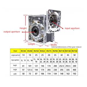 <span class=keywords><strong>Nmrv</strong></span> servo giảm tốc động cơ điện Worm hộp số chất lượng cao 250W-750W 5-80 tỷ lệ nhôm - Product Image 4