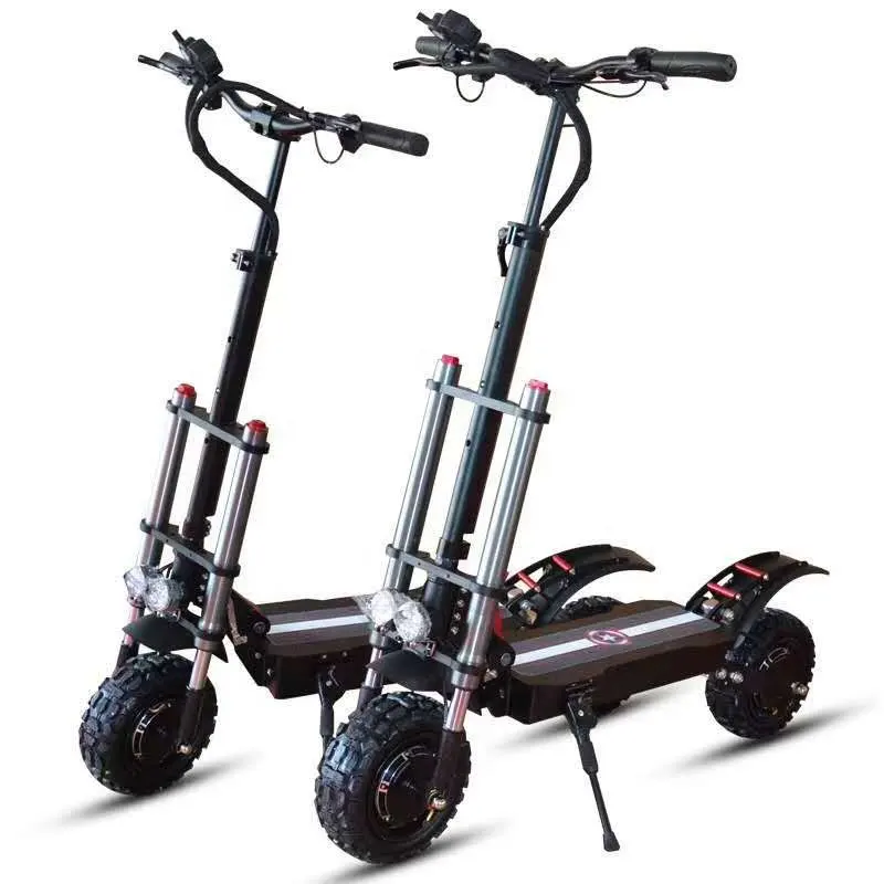 Veloce velocità di scooter elettrico con due motori
