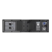 Enceintes de scène extérieures actives à deux voies Veeter HDL20 20A, double 10 pouces, système audio professionnel DJ, boîtier en plastique, 8 ohms