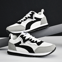 Chaussures décontractées pour couple, style nouveau, taille 36-47, chaussures de sport décontractées à lacets Hambo pour hommes et femmes, chaussures d'extérieur