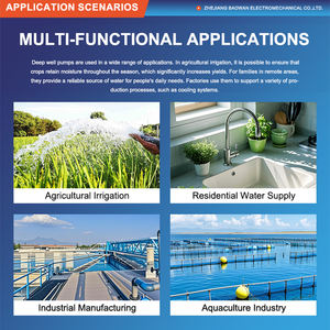 QNQ <span class=keywords><strong>PUMP</strong></span> Pompe à eau <span class=keywords><strong>submersible</strong></span> DC48V 550W Pompe solaire Taizhou pour l'irrigation agricole Pompes submersibles pour puits profonds - Product Image 5