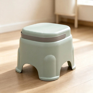 Tabouret portable en plastique Winning Streak, diamètre 23 cm, antidérapant, pour salle de bain et douche, pour adultes - Product Image 3