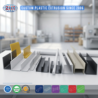 Profilé d'extrusion PVC sur mesure, bande de protection en plastique UHMWPE à très haute masse molculaire pour installations de télécommunications, anneau quadruple