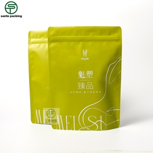 Custom MOQ 5000pcs VMEPT Yoga Suit Clothing Socks Pants Hoodies Eco Friendly Moisture Proof Resealable Ziplock Stand Pouch Shoes - Product Image 2