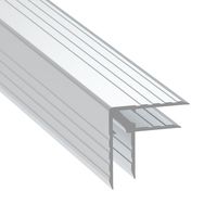 FlightCase Double Angle V Forme Extrusion Aluminium Double Coin Profil Modulaire Joindre Bord Canal Connecteur Composant Structurel