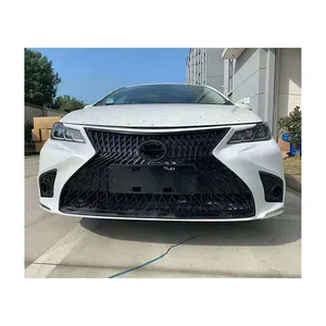 Body kit for Toyota Corolla 2019-2021 upgrade to Lexus LS include front and rear bumper with grille