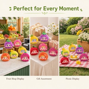Oferta Especial: Caja Sorpresa con Muñecos de Peluche de Frutas, 6 Piezas de Diferentes Estilos, Regalos de Peluche para Niños - Product Image 4