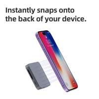 Hub USB C 9 en 1 con Ranura para SSD M.2 NVMe de 10 Gbps, HDTV 4K60Hz, PD de 100 W, USB-C/USB-A 3.2, Lector de Tarjetas SD/TF, Diseño Magnético para Teléfono