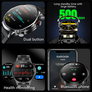 Gaoke EX100 thời trang thể thao Android kỹ thuật số thông minh đồng hồ cho nam nữ tập thể dục Tracker Smartwatch Montre intelligente Pour hommes - Product Image 2