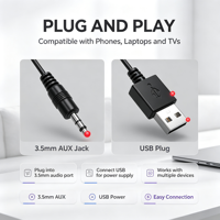 Altavoz Multimedia USB Luminoso de Modo Dual con Cable y Bluetooth 5.0 B02 para PC, Portátil, Computadora de Escritorio Todo en Uno, Mini Barra de Sonido