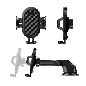 360 <b>Rotation</b> Hanging Neck Anti-Shak Adjustable Extension Dashboard Windshield Phone Grip Soporte Celular Car Mobile Holder - Product Image 5