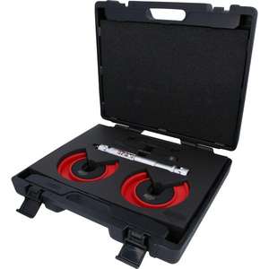 KS TOOLS - 500.8765 Audi and Seat telescopic centre <b>tensioner</b> set for internal <b>springs</b> (11 pcs) STEERING / SUSPENSION - Product Image 1