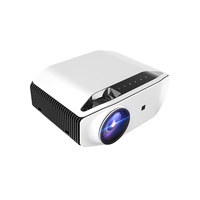 Projecteur Aao YG620 Projecteur LED 1080p Haute qualité vidéo audio Portable Cinéma maison Projecteur de bureau professionnel