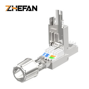 Rj45Cat7フィールドコネクタツールレスフィールド終端プラグシールド高速コネクタモジュラープラグツールフリー再利用可能 - Product Image 5