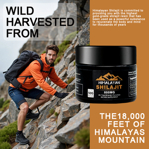 Extrait de <span class=keywords><strong>Shilajit</strong></span> de l'Himalaya naturel pur résine de <span class=keywords><strong>Shilajit</strong></span> liquide d'acide fulvique 50g - Product Image 6