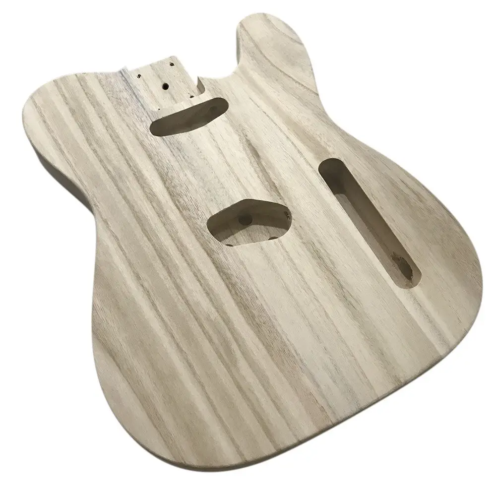 Polished Wood Type Electric Guitar Barrel DIY Electric Maple Guitar Barrel Body For TL Style Guitar