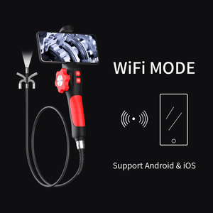 Caméra d'inspection articulée Dearsee 6,4 mm HD 1080P IP67 étanche - Product Image 5