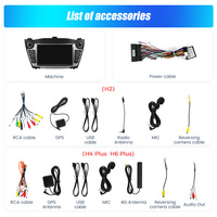 Écran de navigation automobile MEKEDE, radio audio, systèmes d'interface utilisateur multiples intégrés, Car-play Auto pour Hyundai Tucson 2LM IX35 7 pouces 2009-2015