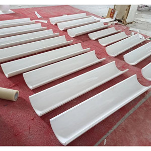 Marbre blanc laiteux, <span class=keywords><strong>pierre</strong></span> naturelle, 300x1200mm, carreaux de marbre décoratifs, carreaux de marbre blanc étoilé pour murs - Product Image 2