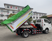 Camion compacteur de déchets électrique pur 4x2 automatique personnalisé pour le transport de déchets de construction et le nettoyage des routes urbaines