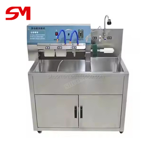 Lavadora de Zapatillas Semiautomática Eléctrica de Acero Inoxidable de Alta Rentabilidad, Baja Inversión, Máquina de Limpieza y Secado de Calzado 220V - Product Image 4
