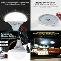 Lampe LED en forme de soucoupe volante, alimentation AC/DC, éclairage de jardin à intensité variable