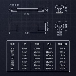Choose Me Modern Minimalist Aluminum Alloy Cabinet Drawer Handle Bar Shape Durable - Product Image 4