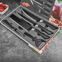 Shunpuu i prodotti più venduti coltelli Set di coltelli da cucina Set di coltelli da cucina in acciaio inossidabile