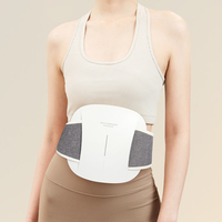 Ceinture de massage lombaire sans fil à télécommande, intelligente, électrique, avec compresse chaude et impulsions EMS pour le ventre et la taille